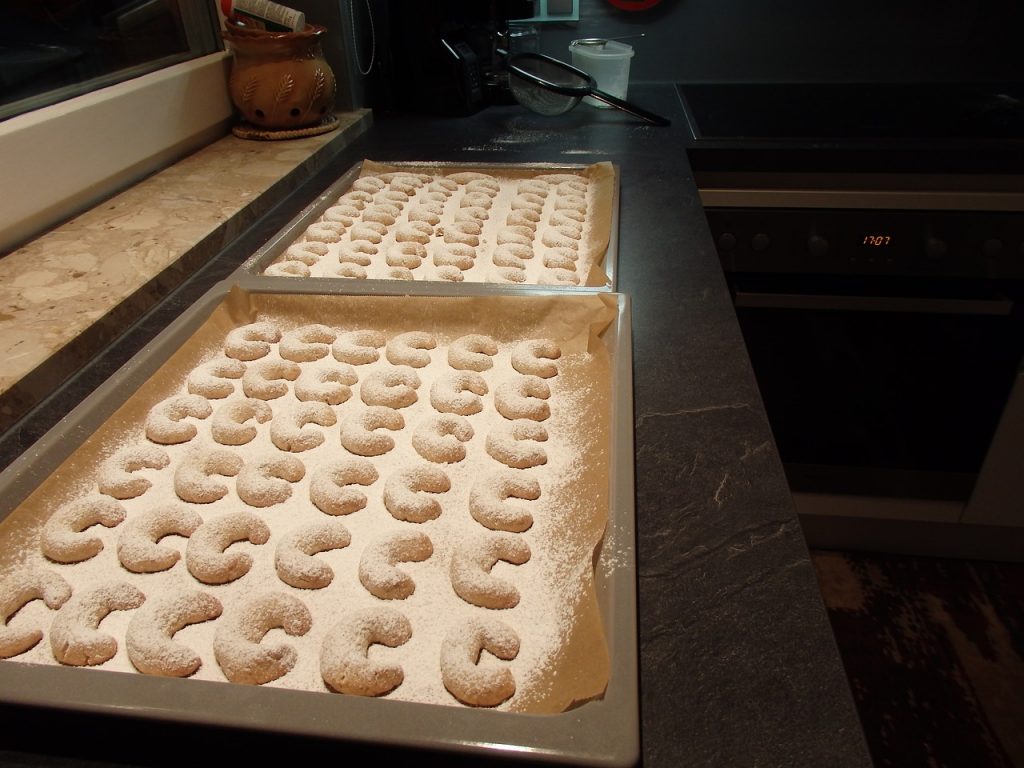 Mijn favo koolhydraat arme koekjes vanillekipferl