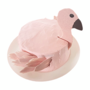 Flamingotaart - sara drie jaar - taart