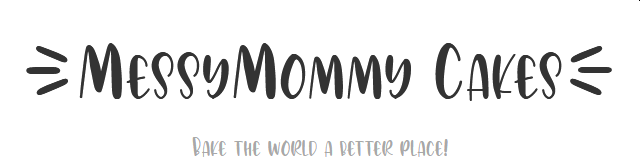 MessyMommy Cakes logo MessyMessyMommy Cakes logoMommy Cakes logo